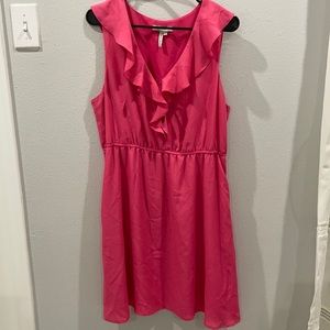 BCBG pink dress . No zippers